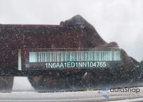 2022 Nissan Titan Pro-4X 4X4 from USA, damaged, VIN 1N6AA1ED1NN104765